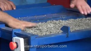 Гидравлический вибропресс для изготовления блоков из полистиролбетона