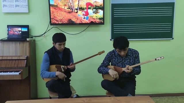 "Балбырауын" Тлектесов Кайрат, Амралинов Куаныш. (запись репетиции) смотреть онлайн