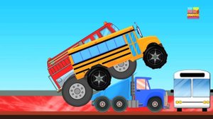 Sports Car VS Police Monster Truck | Car & Truck | Race Battle | Kids Game