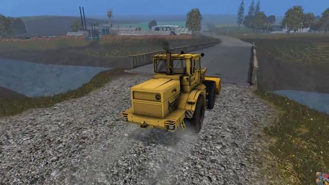 FS2015 - Один российский край - 41 - посев кукурузы, заправка ХТЗ на вспашке и вывоз силоса смотреть онлайн