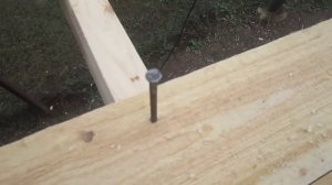 Обрещётка однаскатной крыши гаража.