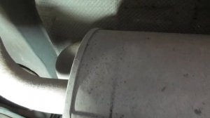 Катализатор рассыпался и забил глушитель