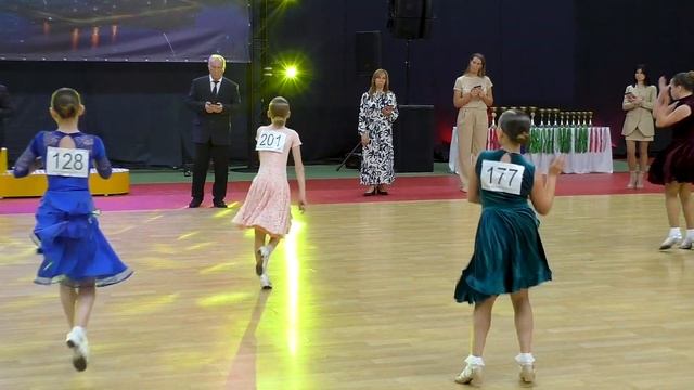 Джайв / Дети-2 (Соло Н) финал - Чемпионат БФТ 2023 (Минск) спортивные бальные танцы смотреть онлайн