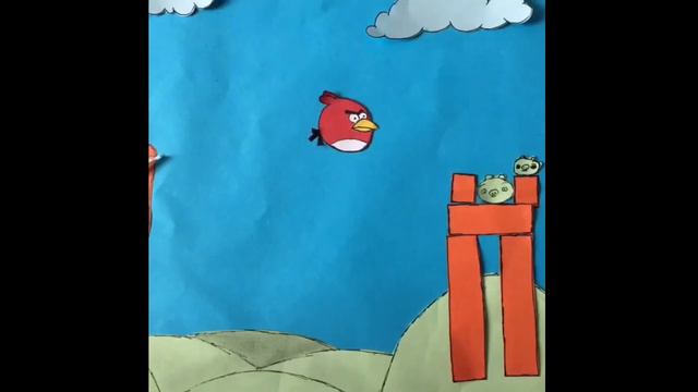 2D Stop Motion Animation Video | #angrybirds смотреть онлайн