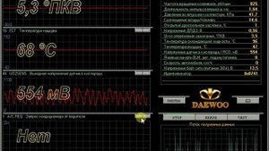 Диагностика Ланос с помощью Research DAEWOO
