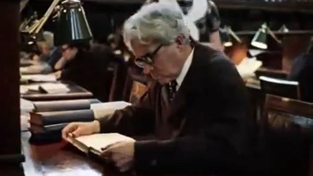 Москва, главный читальный зал "Ленинки" Библиотека им.Ленина, атмосфера конца 1950-х смотреть онлайн