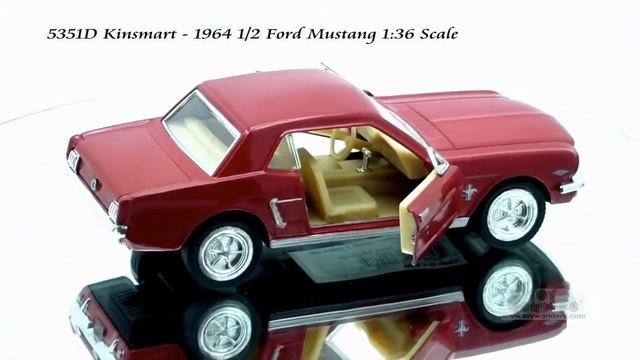 5351D Kinsmart 1964 Ford Mustang 136 Diecast Wholesale смотреть онлайн