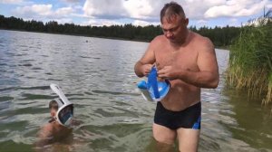 Маска для плавания COPOZZ с Алиэкспресс