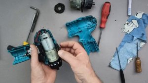 Замена редуктора шуруповёрта Makita