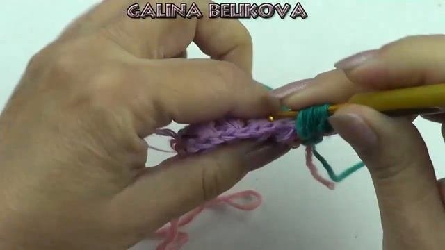 Объемный трехцветный узор   Volumetric Three Color Pattern