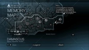 "Assassin's Creed 1", All 100 flags locations in Damascus