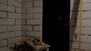 Установка дверной коробки