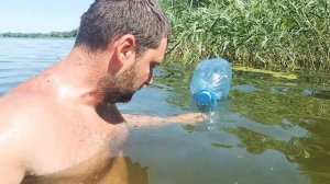 Сом на баклажку, уловистая снасть!