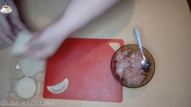 готовим самые легкие__ПЕЛЬМЕНИ__вкусно  просто из готового теста