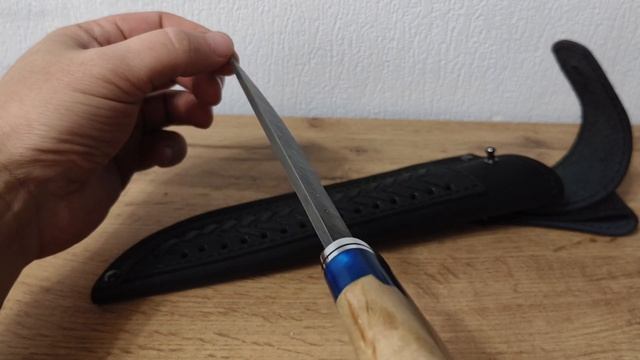 Нож походный Дамаск смотреть онлайн