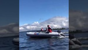 Лодка Альтаир 430 НДНД и мотор Yamaxa 3,5 л.с.