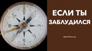 №61 Если ты заблудился