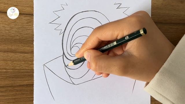 How to draw Obito Uchiha step by step || How to draw anime step by step || Easy anime drawing