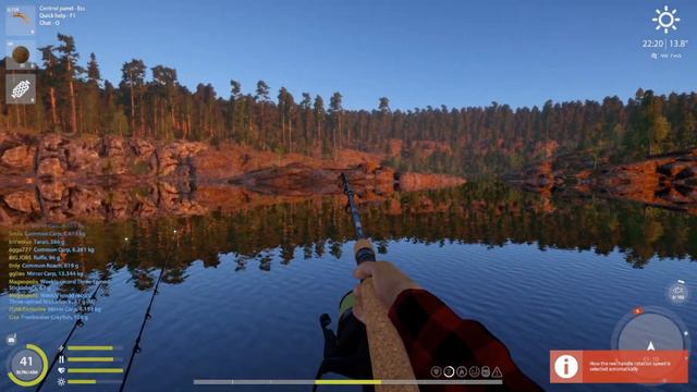 Russian Fishing 4 Ladoga Lake Bottom Fishing for Char and Whitefish смотреть онлайн