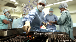 Остеогенная саркома коленного сустава.