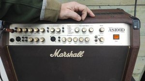 Marshall AS100D, демонстрационное видео