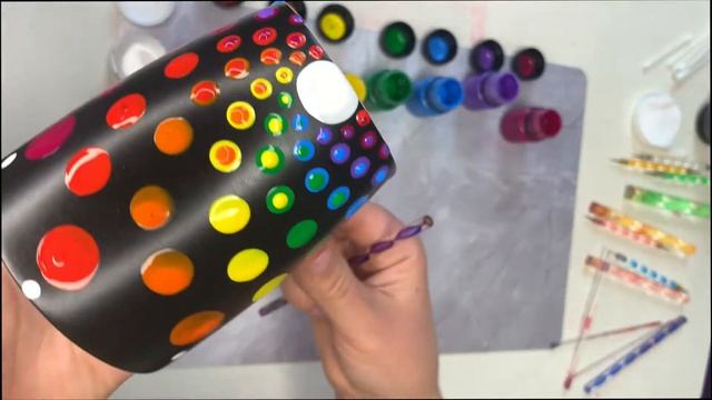 МК Роспись Кружки Акриловыми Красками - Мандала | Подробный Мастер Класс все Секреты и Тонкости смотреть онлайн