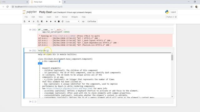 How to take help related to Plolty Dash components | Plotly Dash Tutorial Part -2