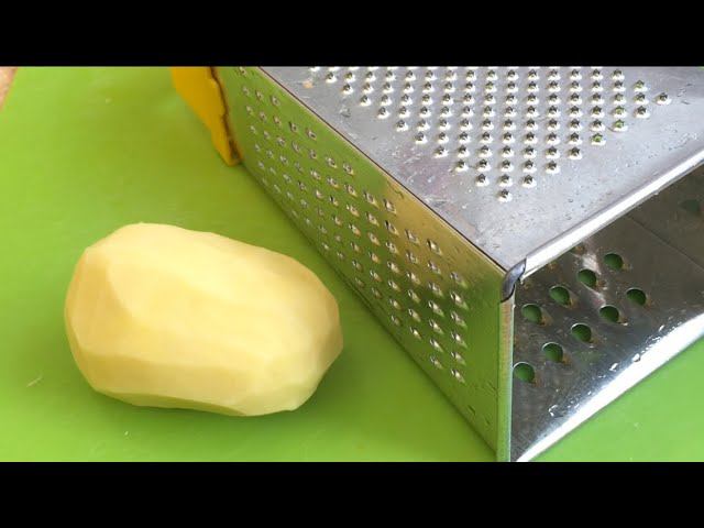 Тёртая картошка и полное лукошко