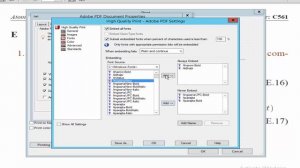 How to embed fonts in a PDF using Adobe Acrobat Pro