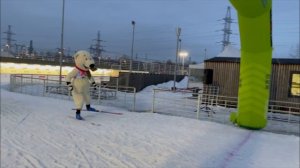Медведьговорит / Эстафета сотрудников Московской академии лыжных гонок и биатлона