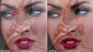 Celebrities- Before and after Photoshop- We're not all perfect.