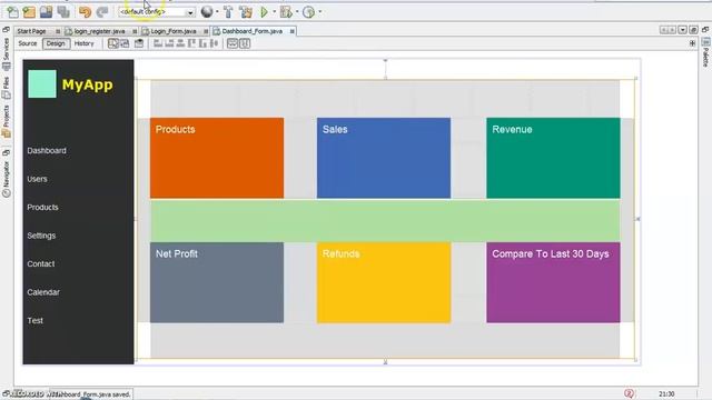 Java Project Tutorial - How To Design Login And Dashboard Form In Java Netbeans