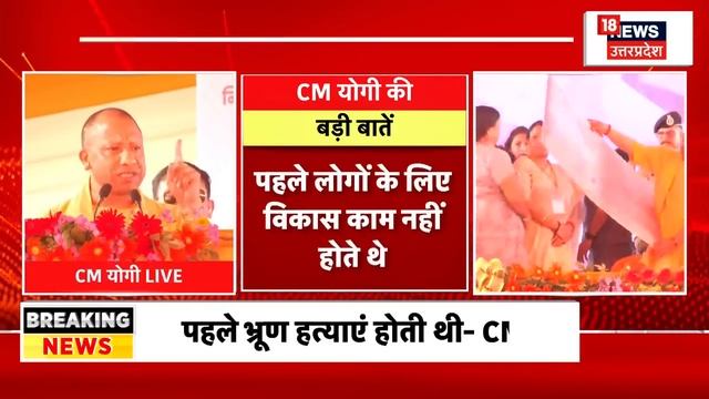 CM Yogi Visit Auraiya: नारी शक्ति वंदन सम्मेलन में सीएम योगी, औरेया को दी 688 करोड़ की सौगात ! | UP смотреть онлайн