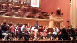 Mendelssohn-Bartholdy - Violin Concerto, rehearsal, Julian Rachlin, Czech philharmonic Orchestra