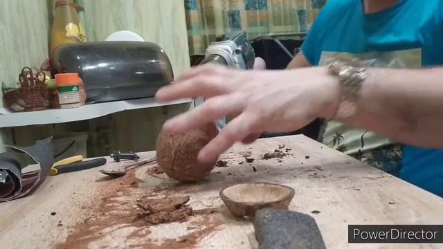 Кубок-ваза из кокоса смотреть онлайн