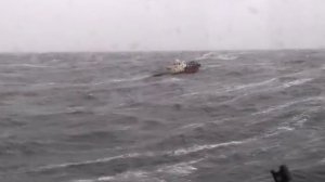 Белое море ,шторм