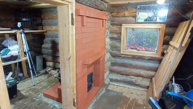 Маленький портал для банной печи везувий