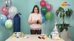 Урок 132. Красим шарики акрилом и надуваем гелием.