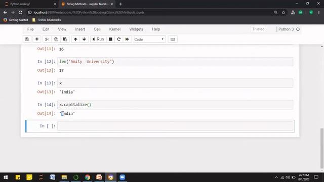 5. Methods or Functions for String Manipulation in Python | Python Programming