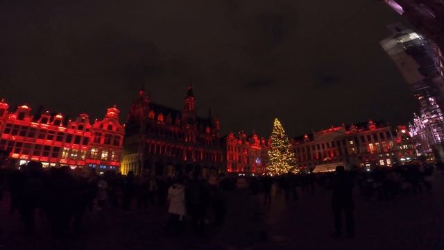 Sound and Light show 2019 at the Grand-Place, Brussels (Brussels City Museum facade) смотреть онлайн