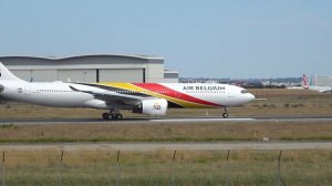 [AIR BELGIUM] ??  AIRBUS A330 NEO Test flight at Toulouse Blagnac Airport [Airbus Factory] ✈