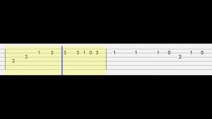 RUSH E - Sheet Music Boss (Easy Guitar Tabs Tutorial)