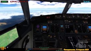 ??? Boeing 737-800X [ X-Plane 11 ] Шереметьево-Ханты-мансийск    ???