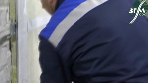 Монтаж баритовых панелей Абрис