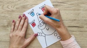 Познавательное рисование для детей с KIDS CLUB ARTY. Видеоурок. Готовим письмо Деду Морозу
