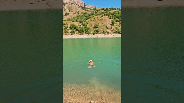 Крым.Зеленогорье.Озеро Панагия