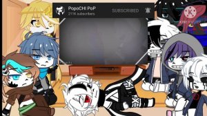 sans AU's react to dreamswap||Gacha club