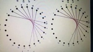 Как сделать String art...Круг в стиле геометрия Или How to make String art