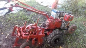 Паразитная вибрация грохотной картофелекопалки..