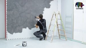 Эффект матовый шелк   CapaDecor Stucco Satinato   матовая венецианская штукатурка